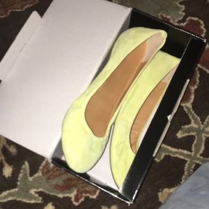Jcrew Anya Suede Ballet flats size 9.5
